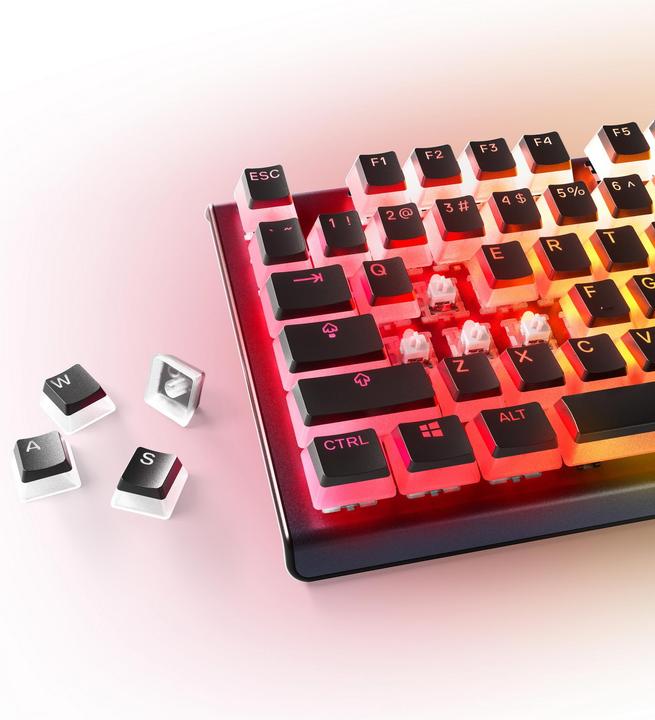 Image du produit SteelSeries PrismCAPS Keycaps, NOR, Noir