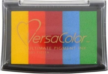 Actual product image Tsukineko Stamp pad 6x10cm rainbow