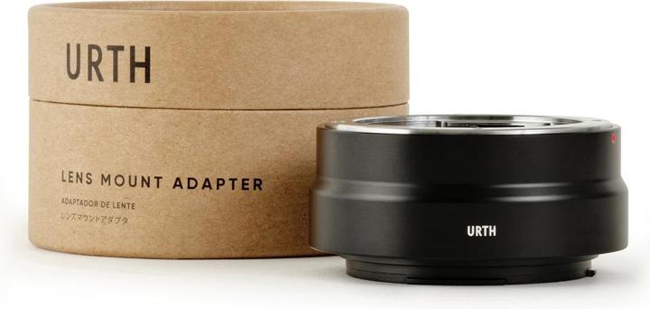 Urth Lens Mount Adapter: Compatible with Olympus OM Lens to Canon RF Camera Body