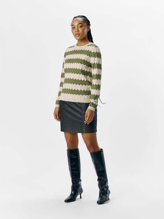 Produktbild Object Gestreifter Strickpullover (XS)