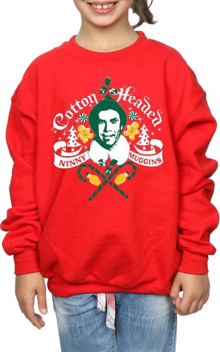 Immagine prodotto Elf Cotton Headed Ninny Muggins Felpa Ragazze (152, 158)