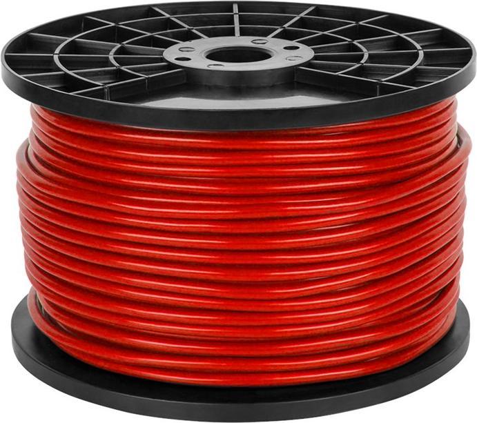 Stereo microphone cable 6mm red