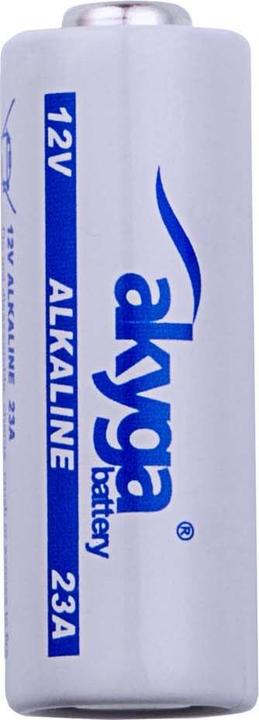 Actual product image Akyga 23A Spezial-Batterie 23 A Zink-Kohle 12 V 48 mAh 1 St. (1 pcs., A23, 48 mAh)