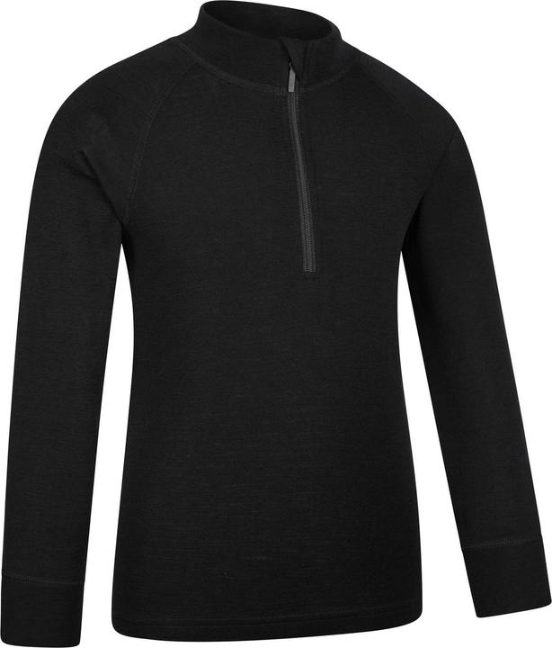 Immagine prodotto Mountain Warehouse Maglietta di Base Mezza Cerniera Bambini (98)