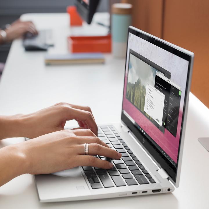 Produktbild HP EliteBook x360 830 G7 (13.30", Intel Core i5-10210U, 8 GB, 256 GB, DE)