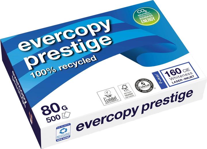 Image du produit Clairefontaine Papier à copier Evercopy Prestige (80 g/m², 500 x, A4)