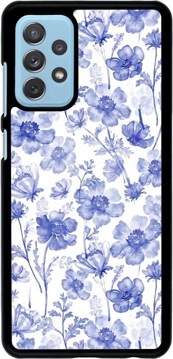 Produktbild PhoneLook Hülle Spring 23 watercolor blue flowers (Samsung Galaxy A72)