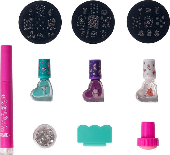 Actual product image Create It! Nail Decoration Stamp Set