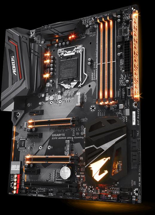 Produktbild Gigabyte Z370 AORUS Ultra Gaming (LGA 1151, Intel Z370, ATX)