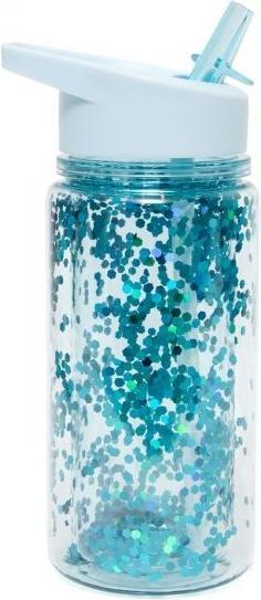 Immagine prodotto Petit Monkey Bottiglia con glitter, Dusty Aqua