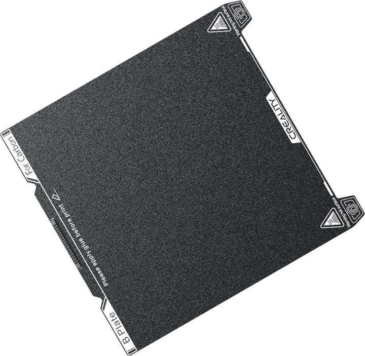 Actual product image Creality 235x235mm K1C PEI Structured Magnetic Spring Steel Building Plate Printing Platform (Printing bed)
