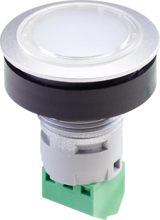 Image du produit Schlegel RRJL 24R G Lampe de signalisation à LED 2 couleurs 24V, argentée Type RRJL 24R G
