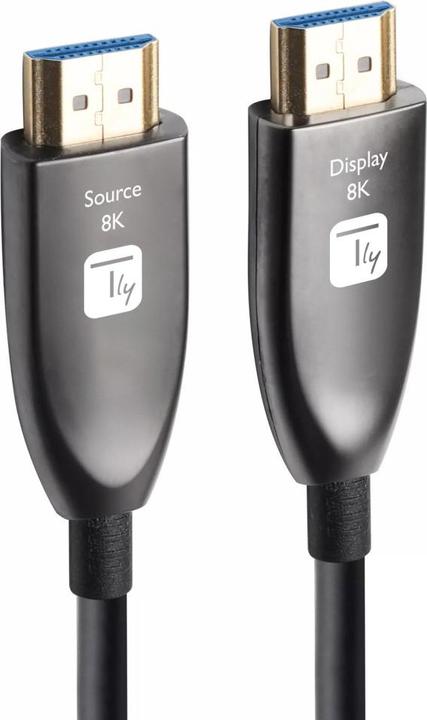 Produktbild Techly HDMI 8K 60Hz AOC LWL Kabel 10m (10 m, HDMI)
