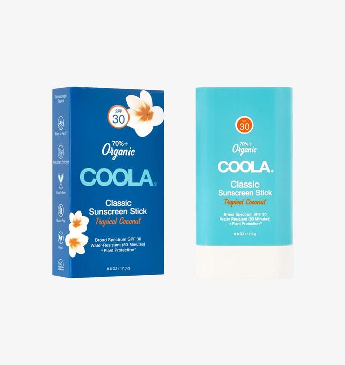 Actual product image Coola Suncare Classic Stick Tropical Coconut (Sun stick, Sun cream face, SPF 30, 17 ml, 17 g)