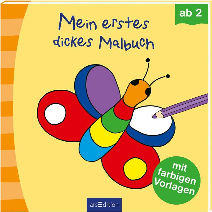 Actual product image My first thick coloring book