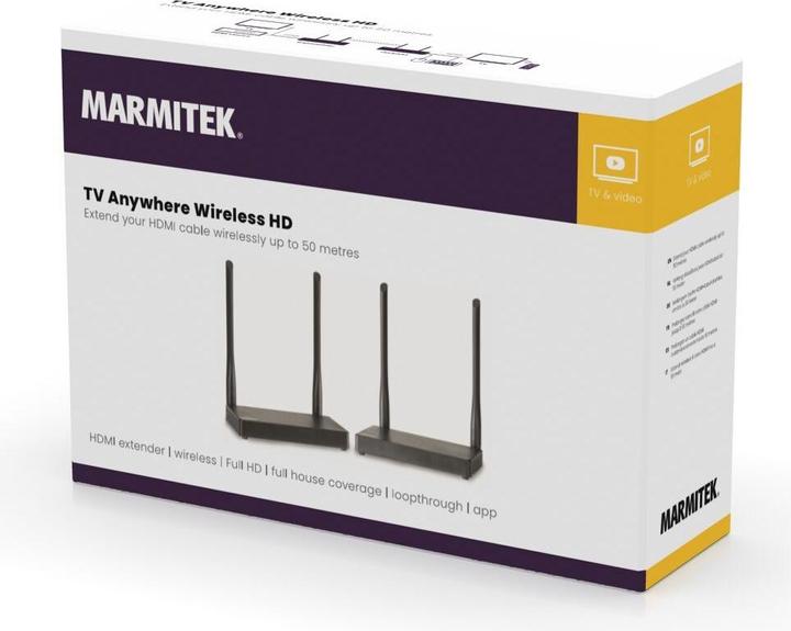 Actual product image Marmitek TV Anywhere Wireless HD (50 m, HDCP)