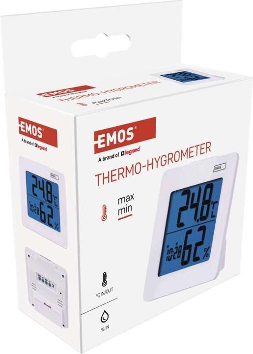 Actual product image Emos Digital Thermometer with hygrometer E0114