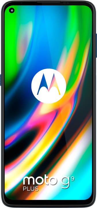 Actual product image Motorola Moto G9 Plus (128 GB, Navy Blue, 6.81", Dual SIM, 64 Mpx, 4G)