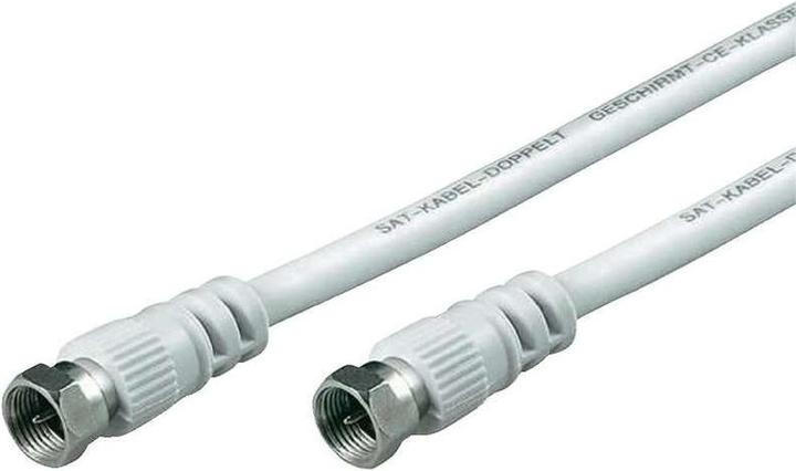 Actual product image Goobay F standard connection cable (80 dB, Antenna cable)