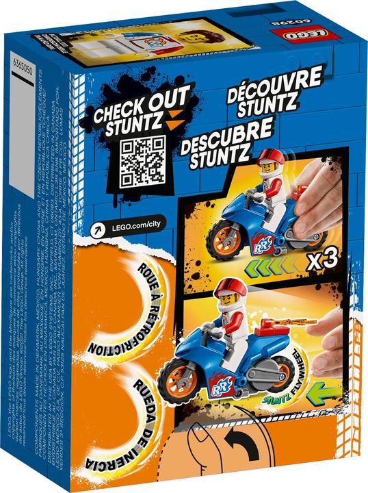 Image du produit LEGO City 60298 Moteur cascadeur de fusée (60298, LEGO City)