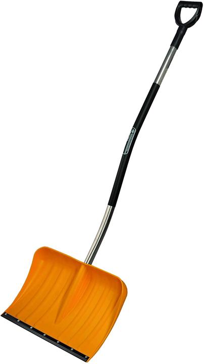 Produktbild Magni FREUND Victoria Schneeschaufel Aluline Ergonomic (Schneeschieber ergonomisch gelb mit Flüsterkante
