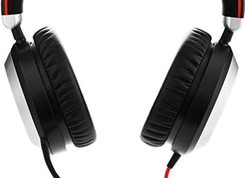 Immagine prodotto Jabra Evolve 80 UC Duo (cuffie con jack da 3,5 mm) (Cablato)