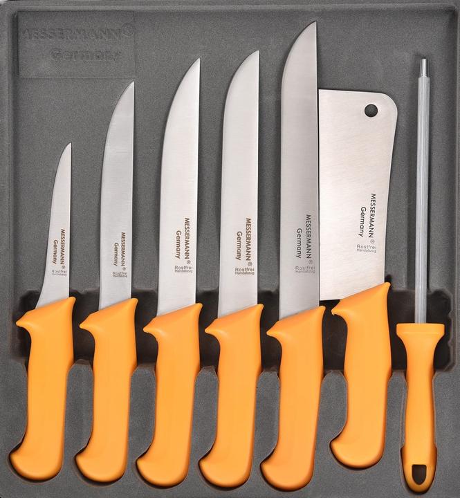 Produktbild Messermann Germany Fleischmesser Set 7-tlg (23 cm)
