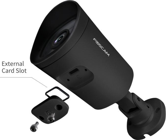 Produktbild Foscam FI9912P - Full HD 2MP IP Camera - Zwart (1920 x 1080 Pixels)