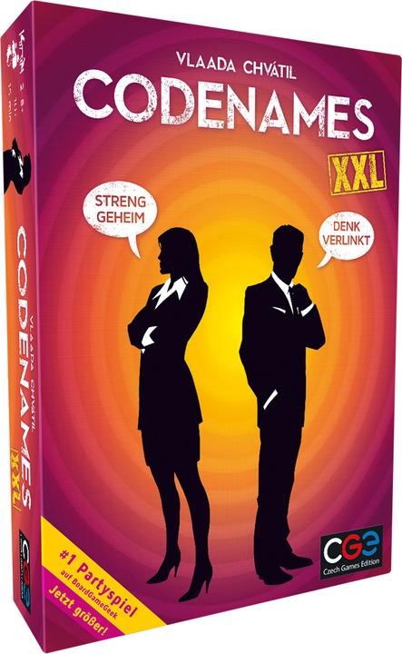 Productafbeelding CZ206 - Codenamen: XXL - quizspel, voor 2-8 spelers, vanaf 10 jaar (DE uitgave) (Duits)