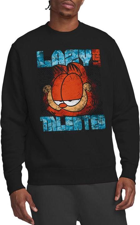 Immagine prodotto Garfield Lazy But Talented Felpa Effetto invecchiato Adulto Unisex (XL)