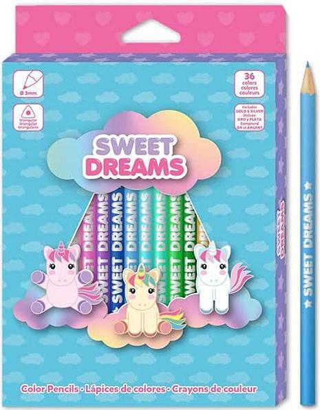 Produktbild Sombo Sweet Dreams Buntstifte doppelseitig (Mehrfarbig, 12 x)