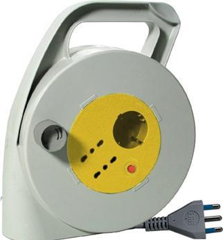 Fanton Garanti 01203-G extensions and extension cords 10 m 3 socket(s) AC Grey, Yellow (10 m, CEE 7/3)