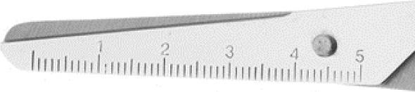 Produktbild Westcott Kinderschere mit Mass (13 cm)