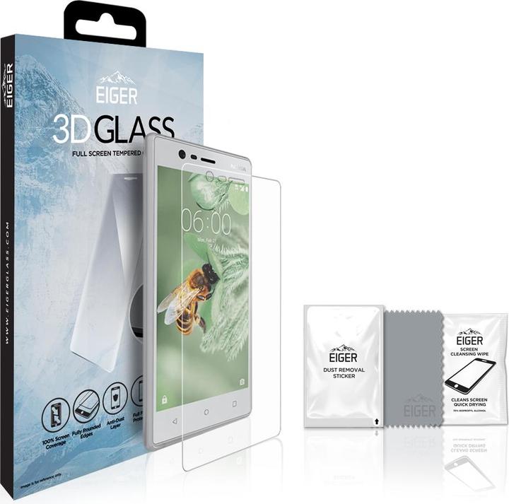 Immagine prodotto Eiger Mountain Glass Clear Edge (1 Pezzo/i, Nokia 3)
