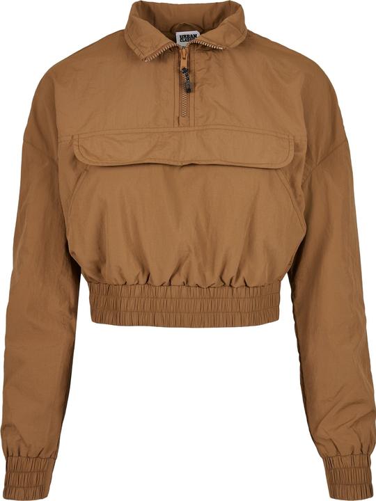 Image du produit Urban Classics Ladies Cropped Crinkle Nylon Pull Over Jacket (L)