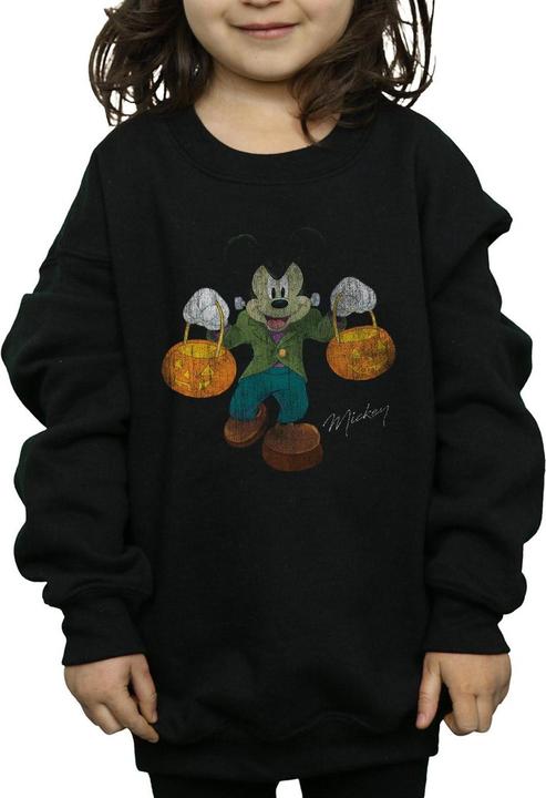 Produktbild Disney Frankenstein Mickey Mouse Sweatshirt Mädchen (152, 158)