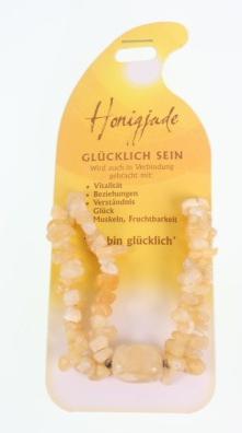 Actual product image Roost Bracelet Be happy (Honey jade)