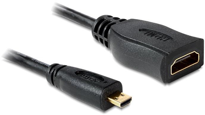 Produktbild Delock HDMI – Micro HDMI (0.23 m, HDMI)