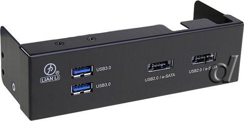 Produktbild Lian-Li BZ-U07B Multi-Panel USB 3.0 - black