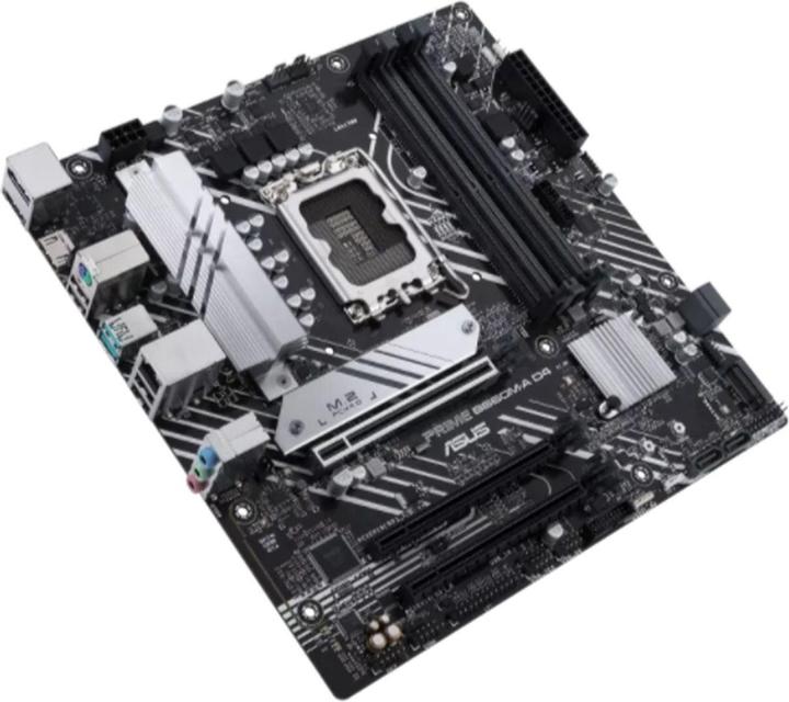 Immagine prodotto ASUS MB PRIME B660M-A D4-CSM (Intel,1700,DDR4,mATX) (LGA 1700, Intel B660, mATX)