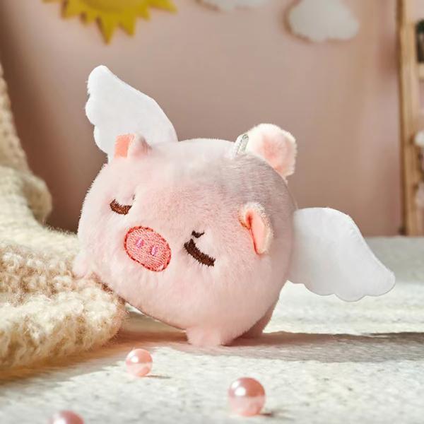 Actual product image Kögler Flying piggy, with vibration and rotating tail in 3 assorted designs (6 cm)