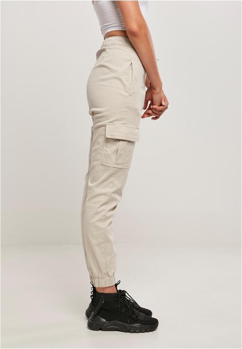 Actual product image Urban Classics Ladies High Waist Cargo Comfort Jogging Pants - 16932 (XS)