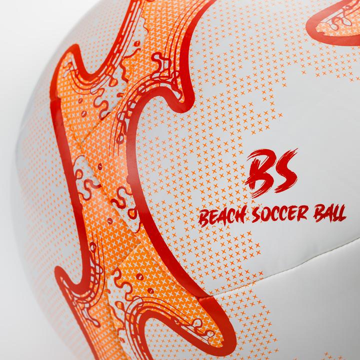 Actual product image Kipsta Beachsoccer Hybridball Light size 5 - white/orange (5)