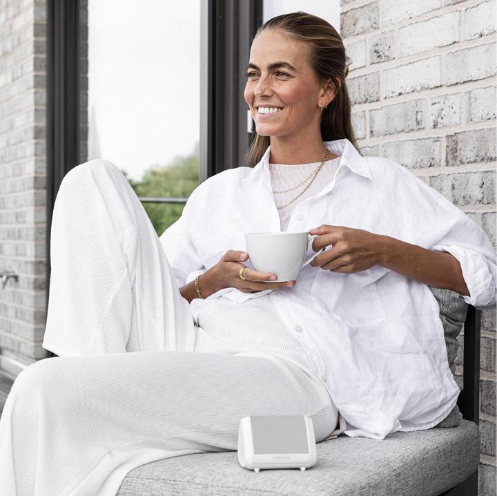 Actual product image Vonmählen Bluetooth Speaker Air Beats Mini White (13 h, Rechargeable battery operated)