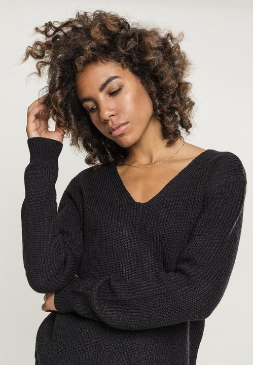 Actual product image Urban Classics Ladies Back Lace Up Sweater (M)
