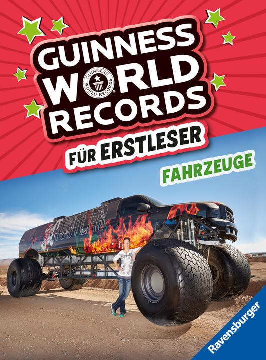 Actual product image Ravensburger Guinness World Records für Erstleser - Fahrzeuge (German, 2023)