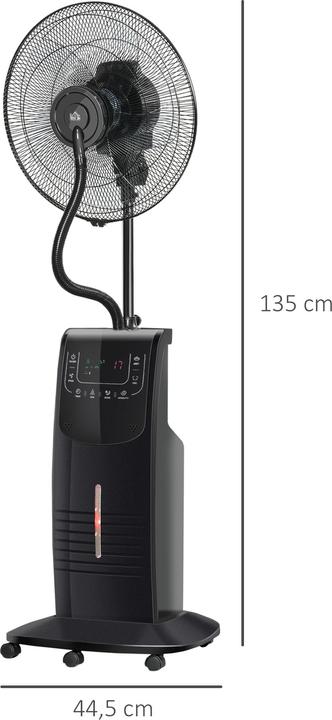 Produktbild Homcom Nebel-Standventilator