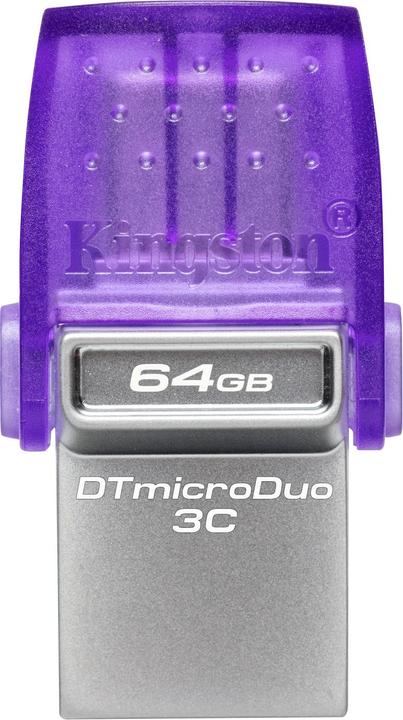 Produktbild Kingston DataTraveler microDuo 3C (64 GB, USB-C, USB 3.2)