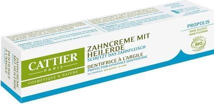 Label énergétique Cattier Dentifrice à l'argile Propolis