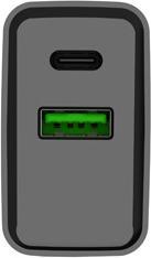 Image du produit Genesis Natec ładowarka Sieciowa Ribera USB-A + USB-C 20w Power Delivery Czarna Nuc-2062 (20 W)
